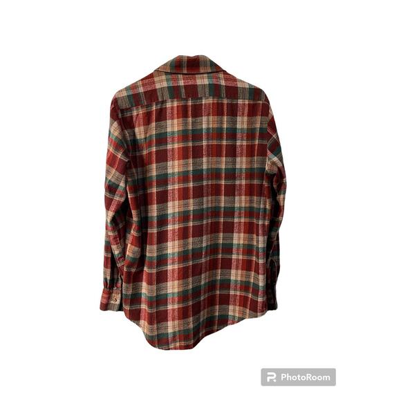 Northwest Territory Plaid Flannel Button Up Collared Shirt Size Medium - Picture 11 of 11